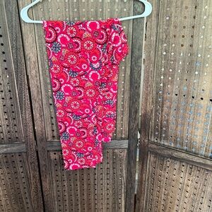 COPY - LuLaRoe leggings Tall & Curvy (TC) - red multi